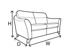2 SEATER DOUBLE POWER  FORMAL BACK