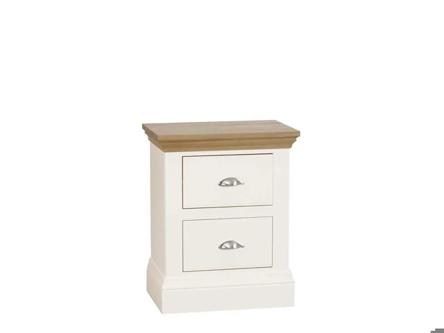 SMALL 2 DRAWER BEDSIDE