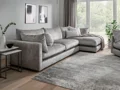 LARGE RHF CHAISE SOFA (2 LARGE SCATTERS)