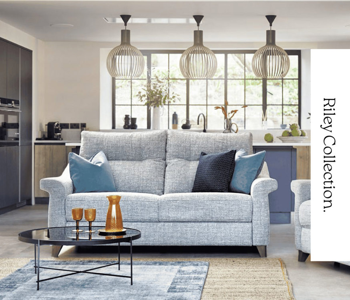 G Plan Riley Sofa | Leather & Fabric Sofas | Stokers