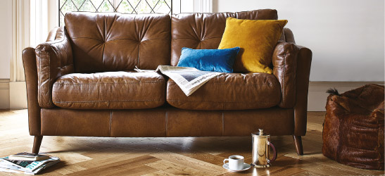 Stokers on sale leather sofas